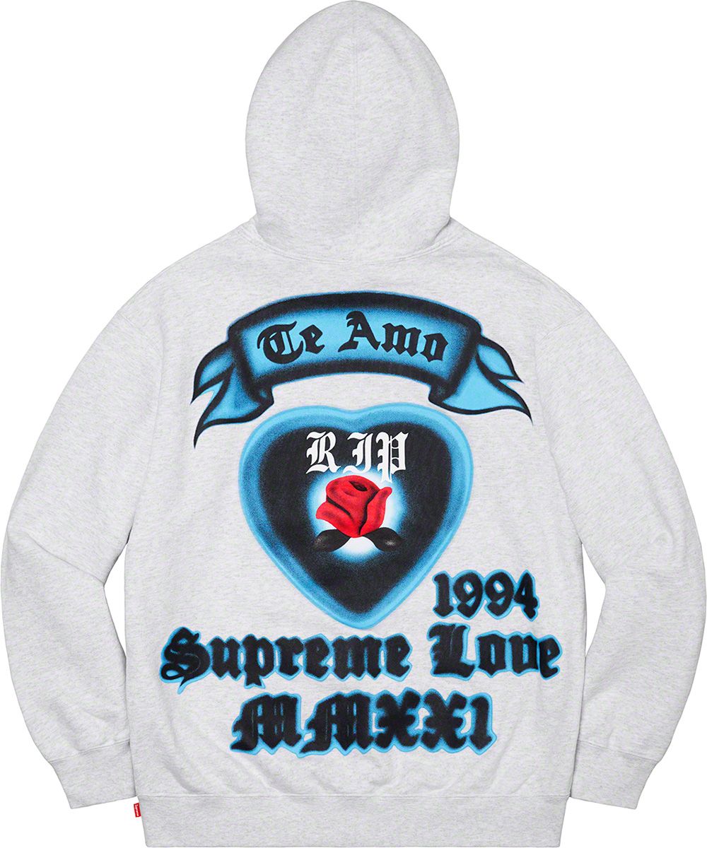 パーカー・フーディ Supreme Brush Stroke Hooded Sweatshirt SS 21 WEEK 9 Supreme Brush Stroke Hooded Sweatshirt (SS21) - $168