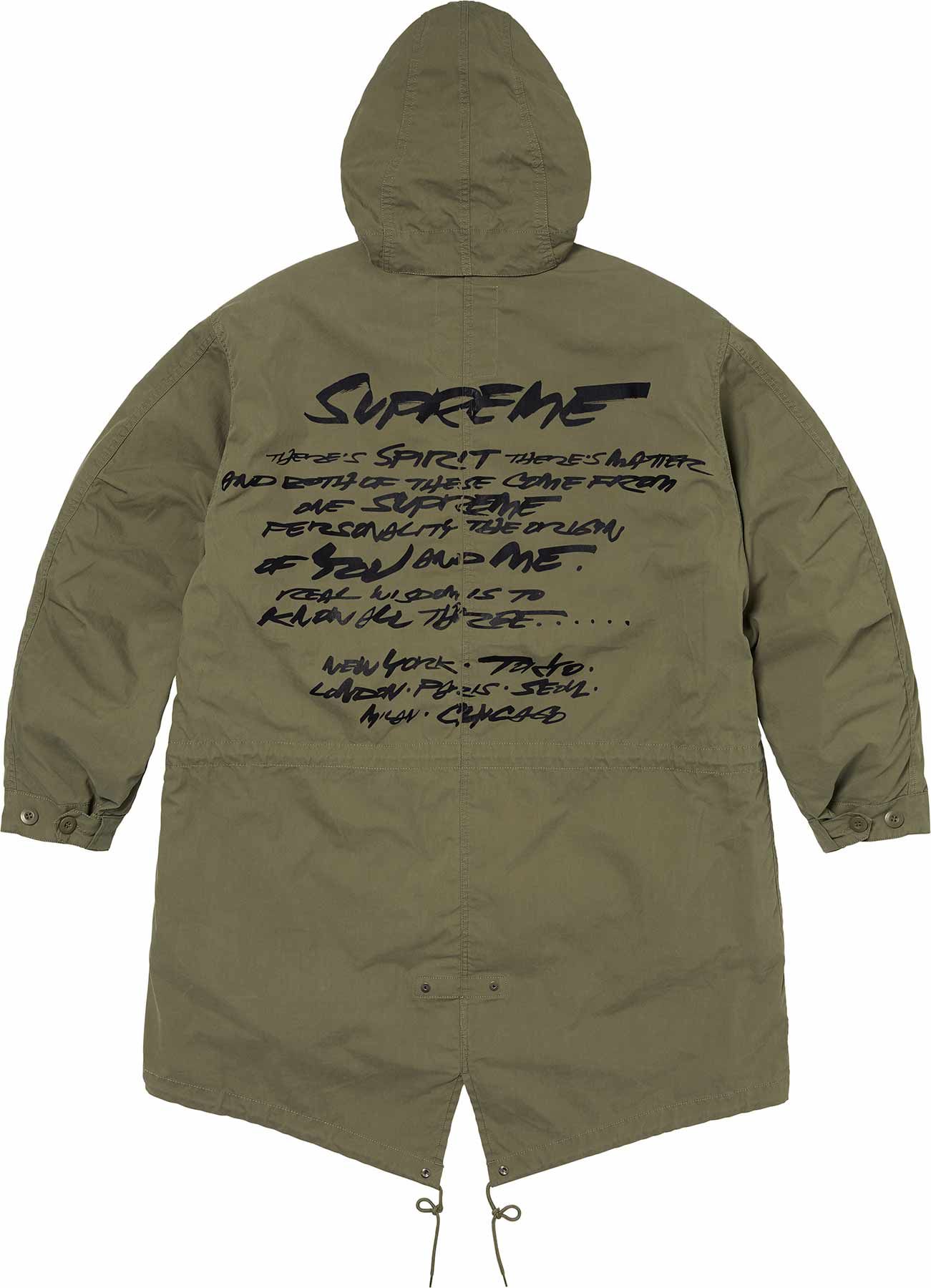 ジャケット・アウター 24ss supreme futura fishtail parka olive Futura Fishtail Parka – Supreme