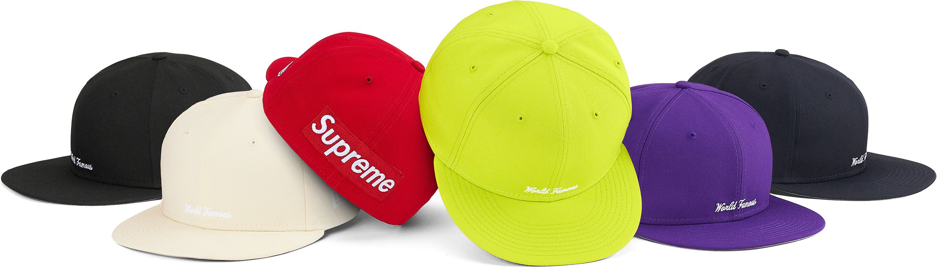 帽子 Supreme Reverse Box Logo New Era Black Supreme Reverse Box Logo New Era (SS21) - $48