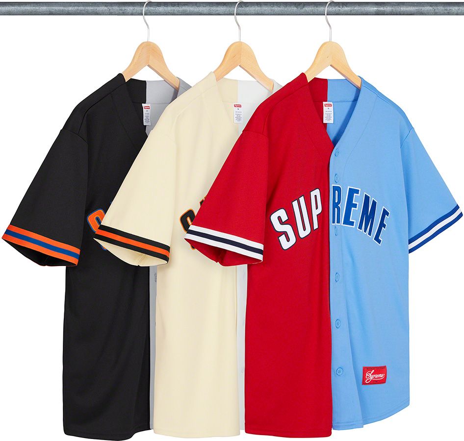 ウェア Supreme 21SS Don't Hate Baseball Jersey Supreme Don't Hate Baseball Jersey (SS21) - $138