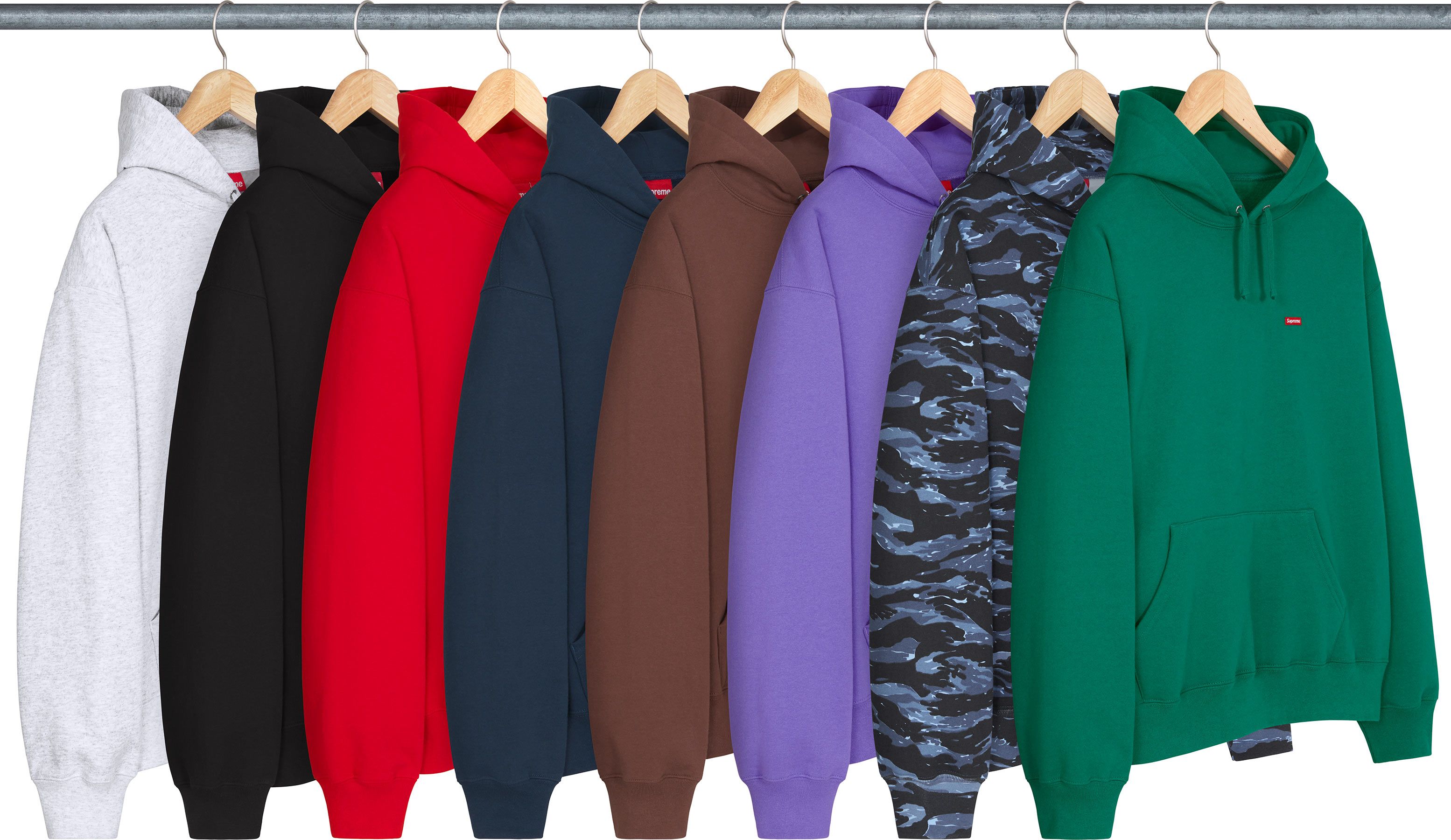 トップス Supreme Micro Logo Hooded Sweatshirt Supreme Micro Logo Hooded Sweatshirt (FW24) - $158