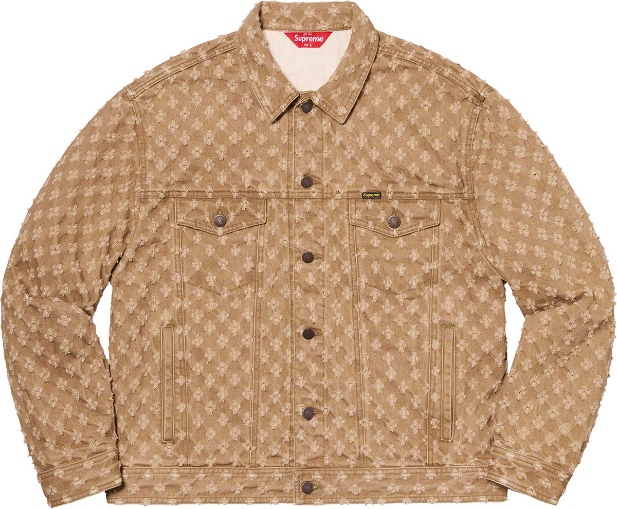 ジャケット・アウター SUPREME Hole Punch Denim Trucker Jacket Hole Punch Denim Trucker Jacket – Supreme
