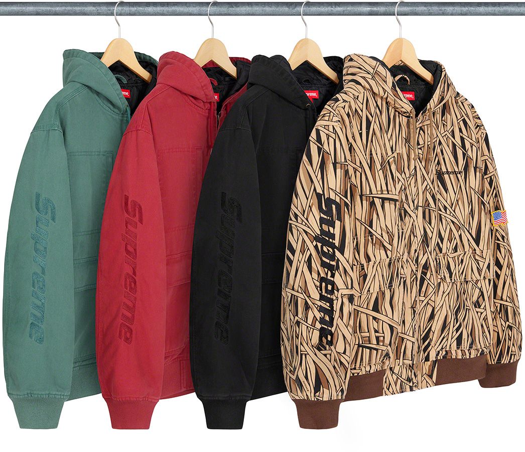 ジャケット・アウター supreme Canvas Hooded Work Jacket Canvas Hooded Work Jacket – Supreme