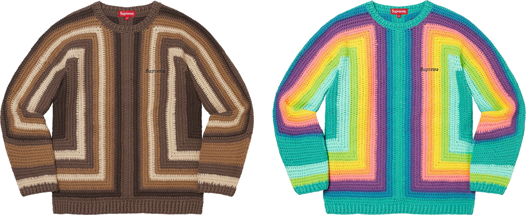 トップス Supreme Hand Crocheted Sweater Hand Crocheted Sweater – Supreme
