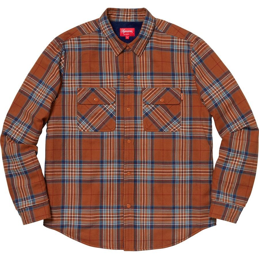 専用Supreme pile Lined plaid Flannel Shirt Supreme - Pile Lined Plaid Flannel Shirt - UG.SHAFT