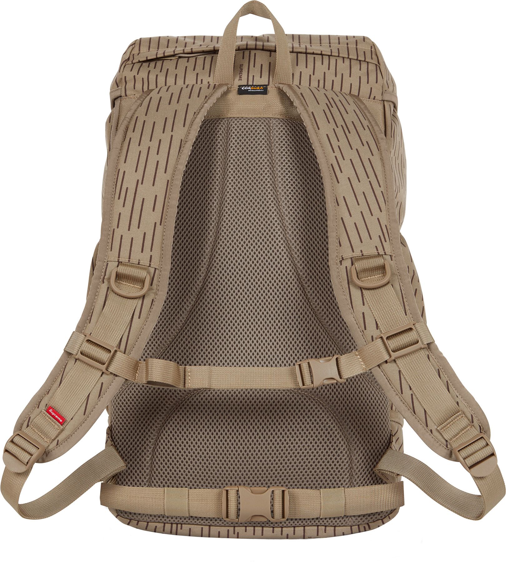 新品supreme 24fw Backpack \"Tan Raindrop\" Buy Supreme Leather Backpack 'Brown' - FW24B42 BROWN | GOAT