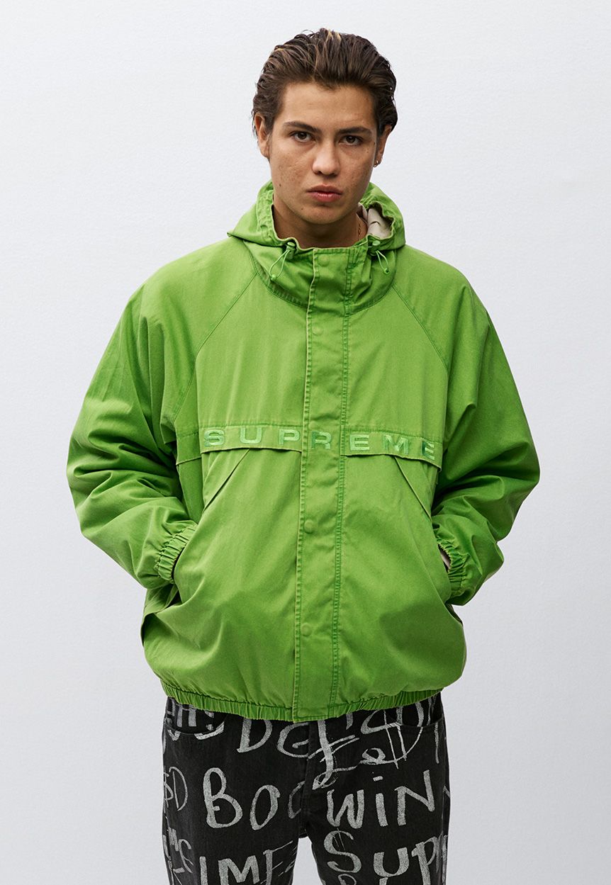 supreme 20fw Overdyed Twill jacket