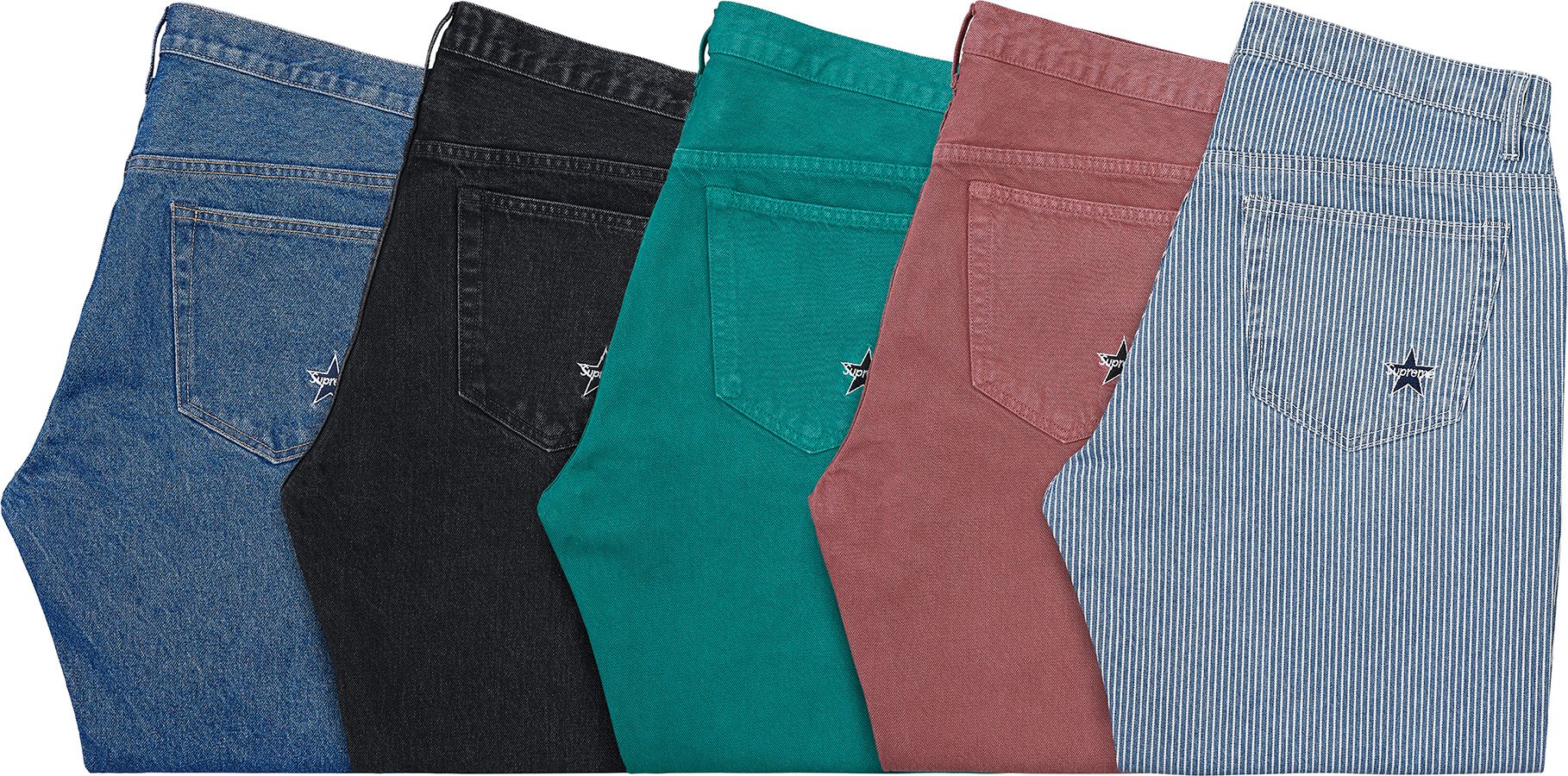 Washed Regular Jeans – Supreme