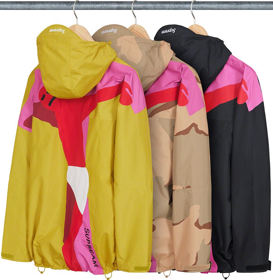 ジャケット・アウター Supreme Gore-Tex Sticker Shell Jacket Supreme GORE-TEX Stickers Shell Jacket (SS21) - $398