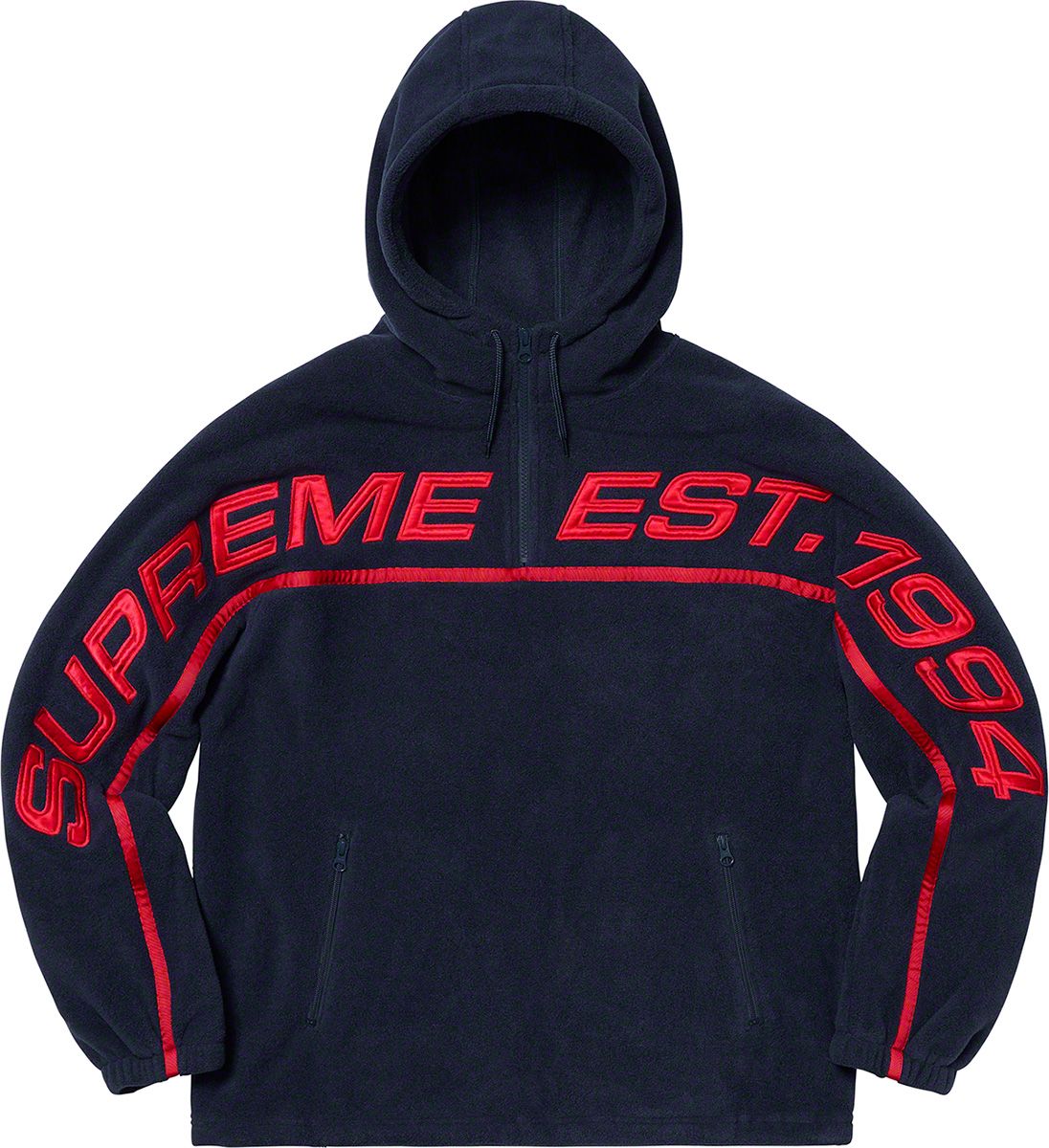 トップス Supreme Thermal Zip Up Hooded Sweatshirt Supreme Thermal Zip Up Hooded Sweatshirt (FW19) - $198