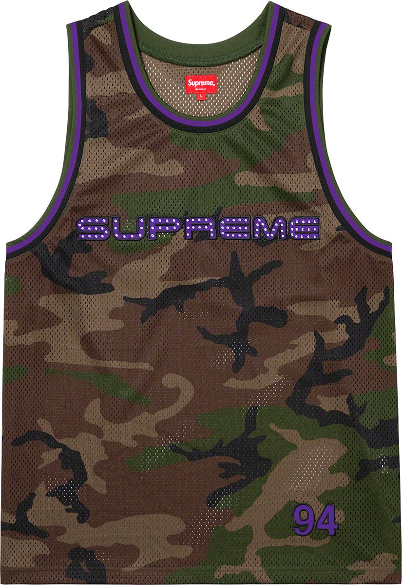 Rhinestone Basketball Jersey – Supreme
