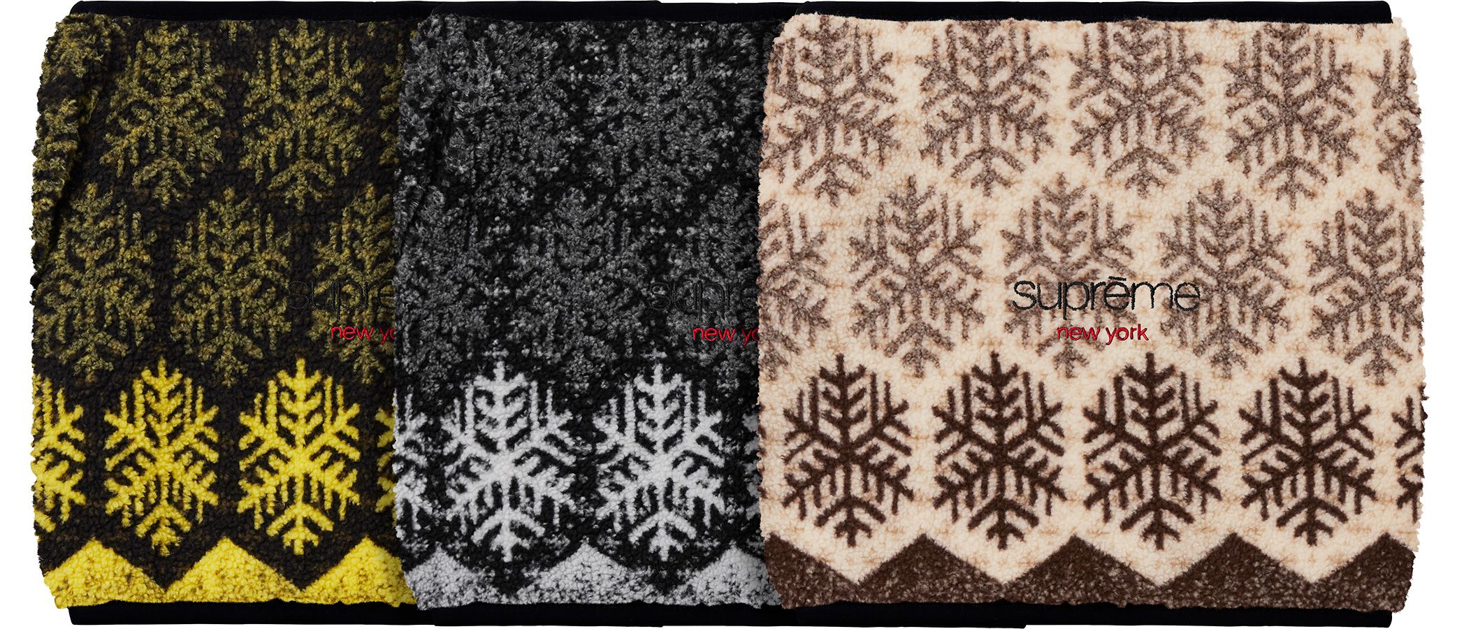 小物 Supreme 2018AW Snowflake Neck Gaiter Snowflake Neck Gaiter – Supreme