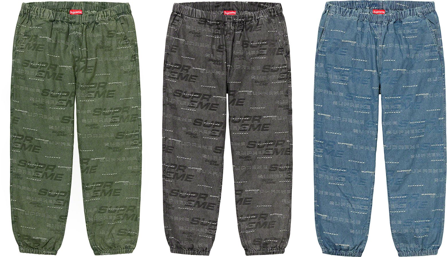 Dimensions Logo Denim Skate Pant – Supreme