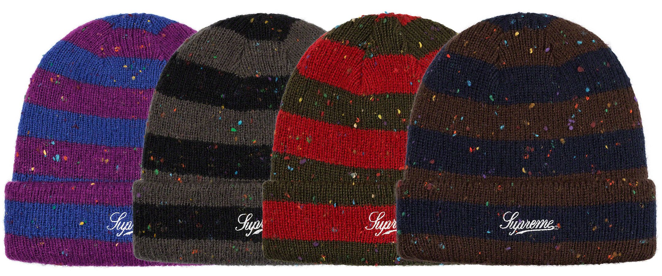 Supreme Basket Weave Beanie Black - FW19 - US