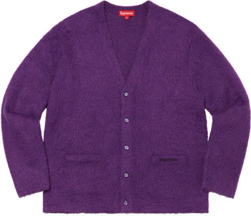Brushed Mohair Cardigan – Supreme