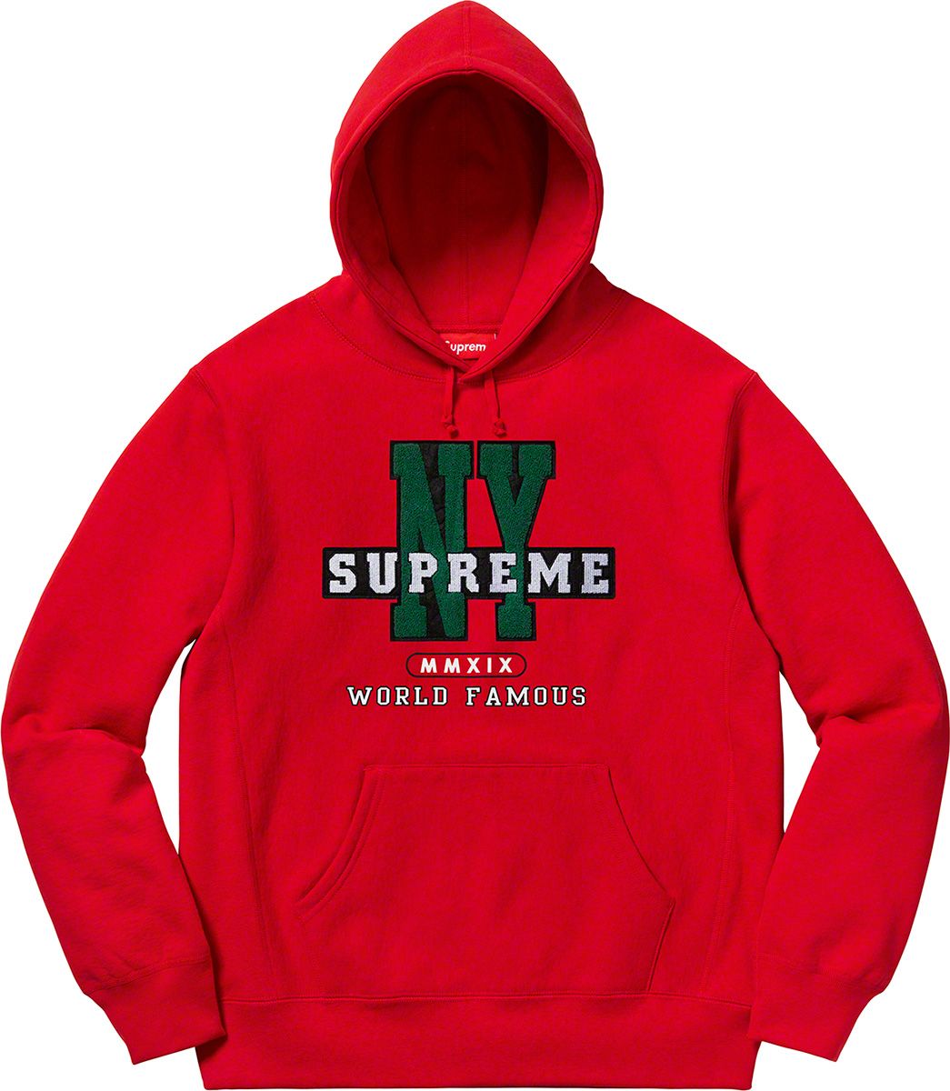 19 Supreme Piping Crewneck Sweat 刺繍パイピング Supreme Piping Crewneck (FW19) - $138