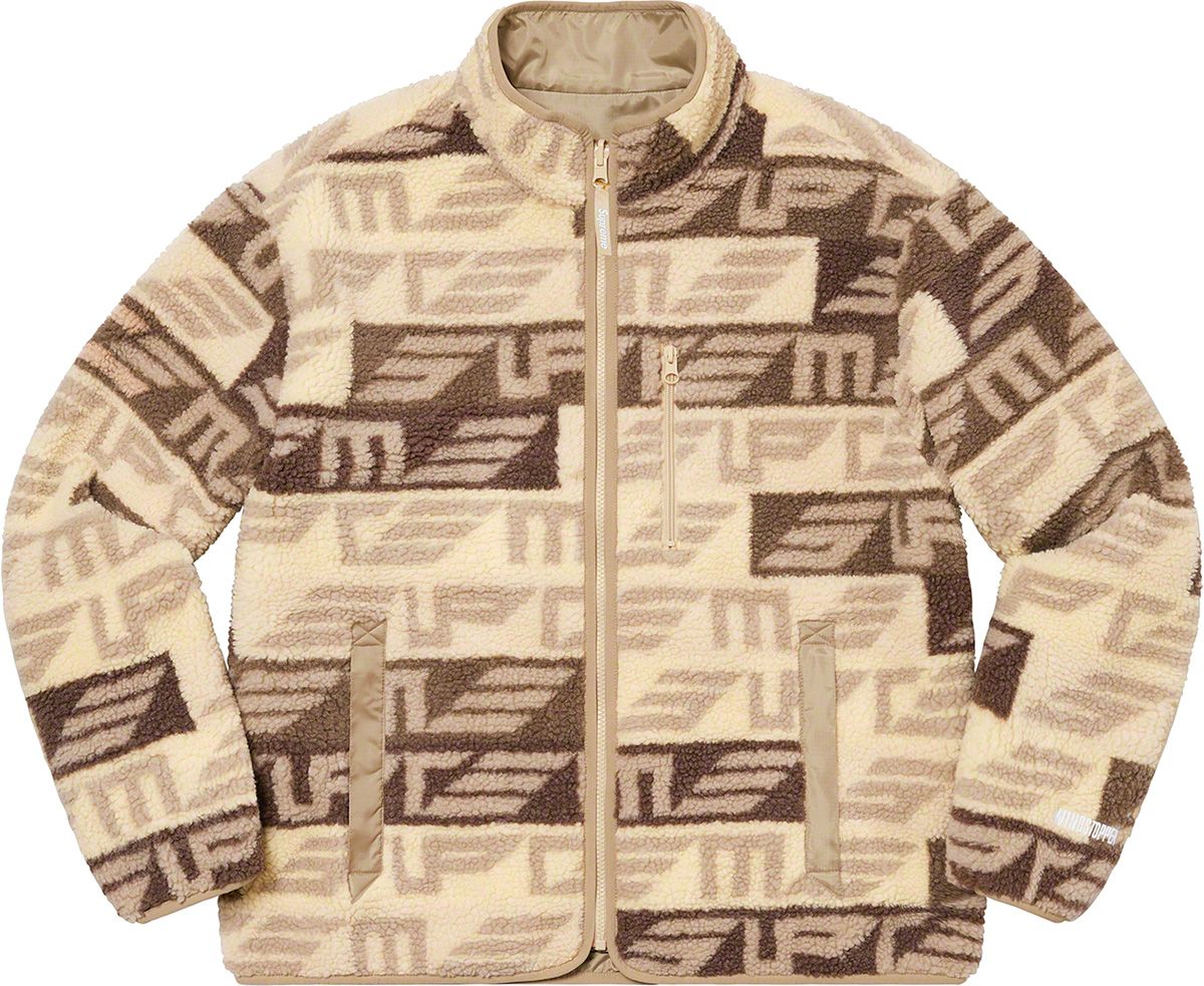 Geo Reversible WINDSTOPPER® Fleece Jacket – Supreme