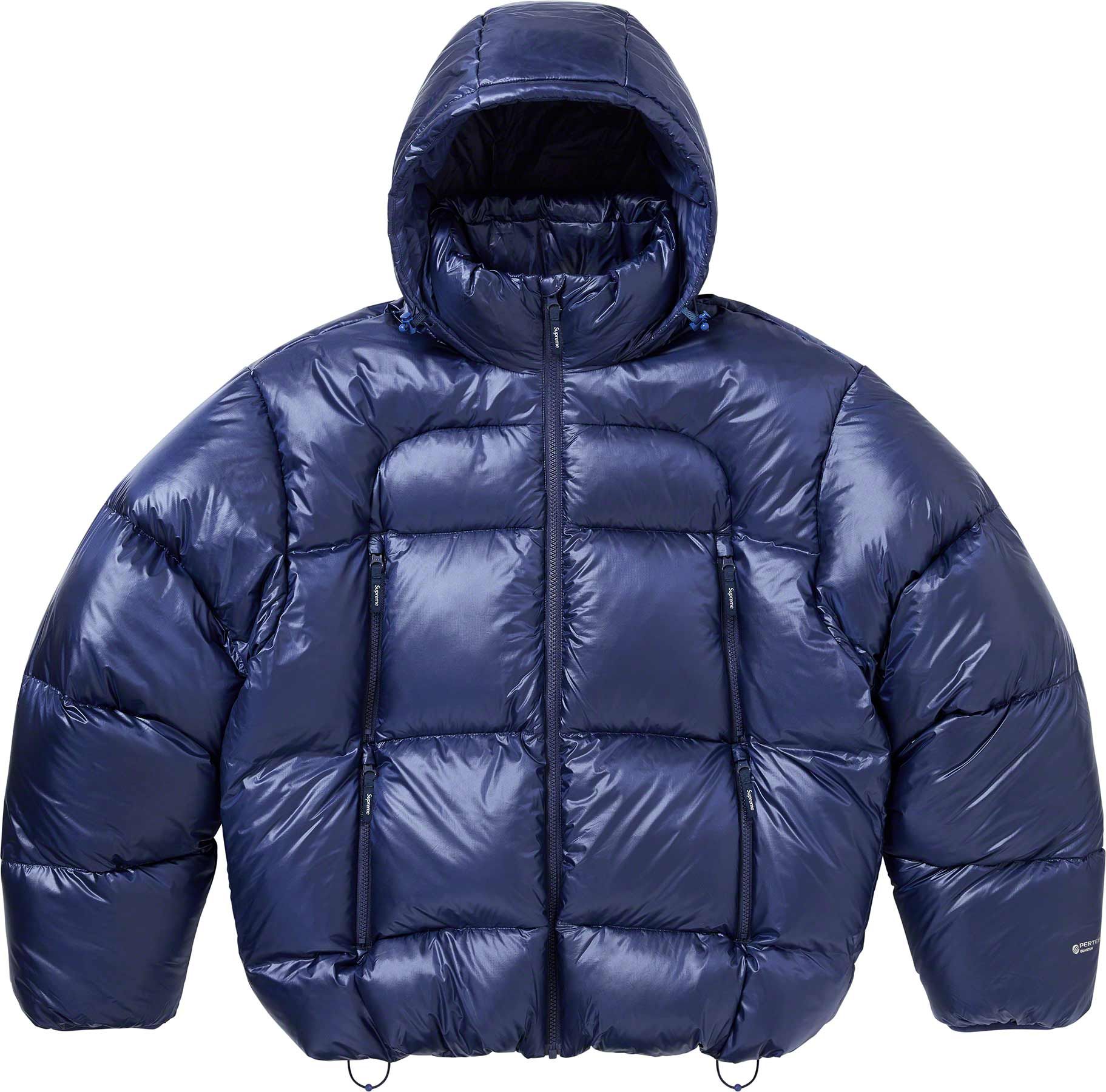 希少XL /Supreme Hooded Field Jacket Navy High Density Cotton Field Jacket – Supreme