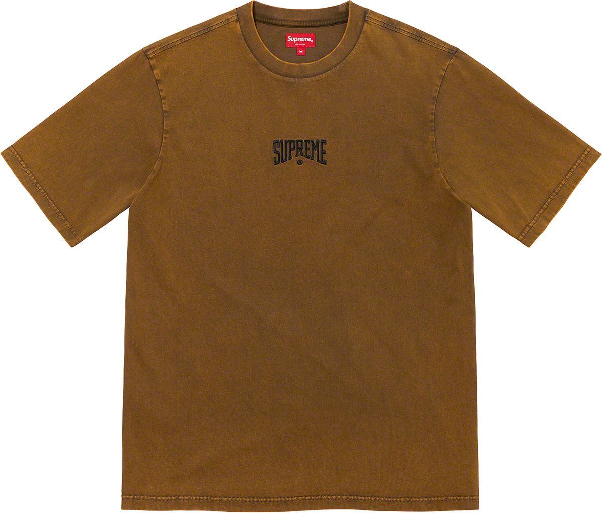トップス Supreme Acid Wash Arc Logo LS Tee Indigo Supreme Acid Wash Arc Logo LS Top 