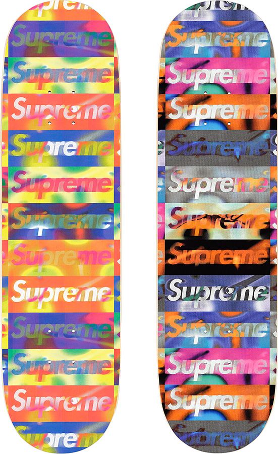 Distorted Logo Skateboard – Supreme