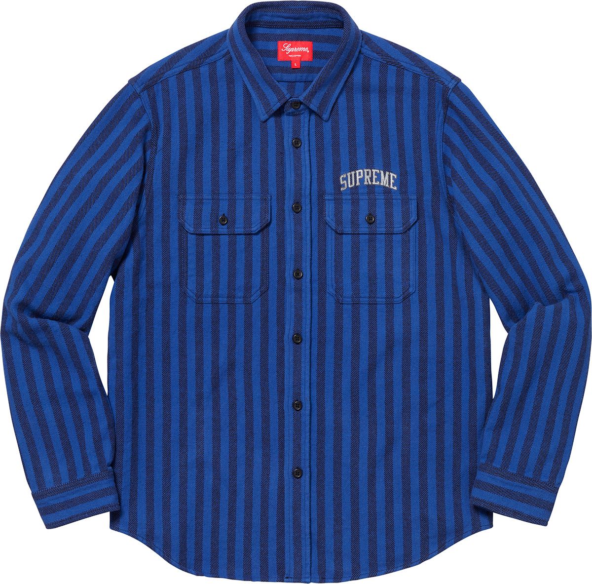 Stripe Heavyweight Flannel Shirt – Supreme