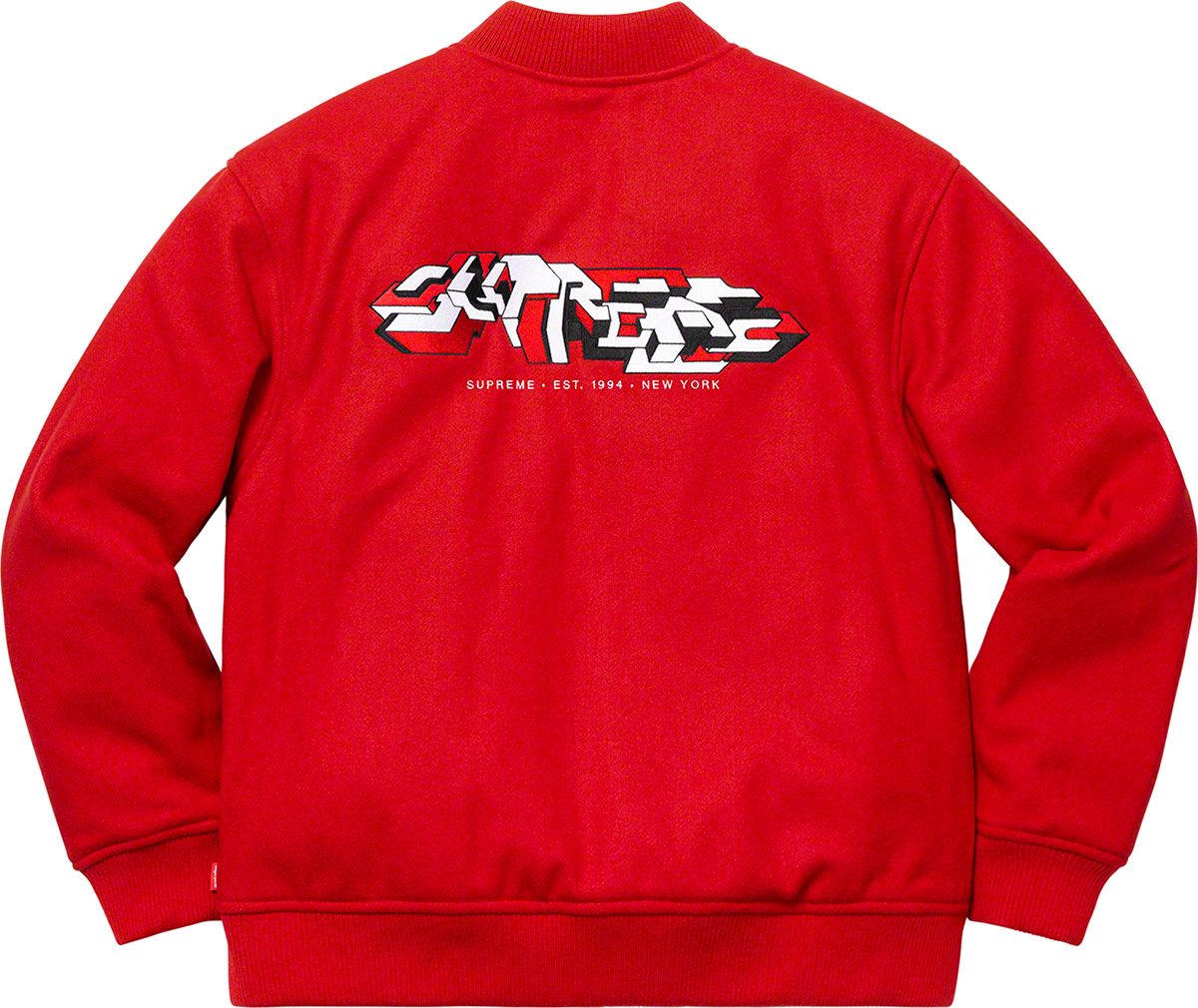 Delta Logo Varsity Jacket – Supreme