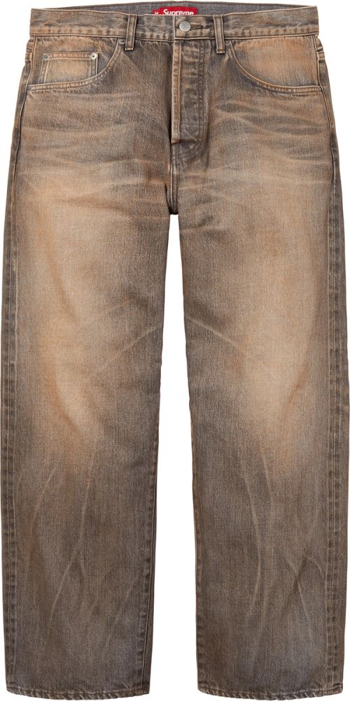 Distressed Loose Fit Selvedge Jean – Supreme