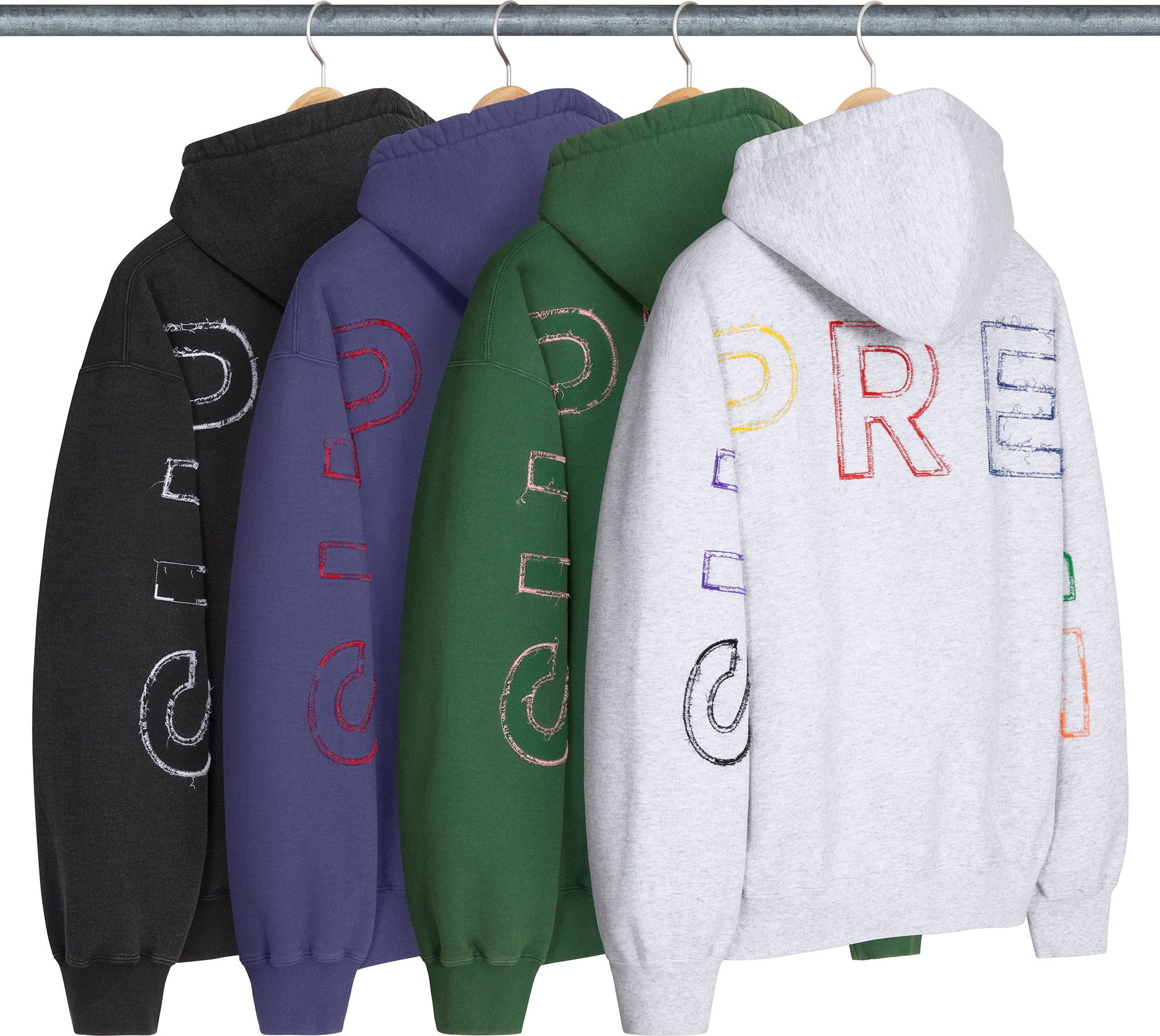 【Supreme】New World Order Hooded Sweatshirt★Black★25SS★ Supreme New World Order Hooded Sweatshirt (SS25) - $158