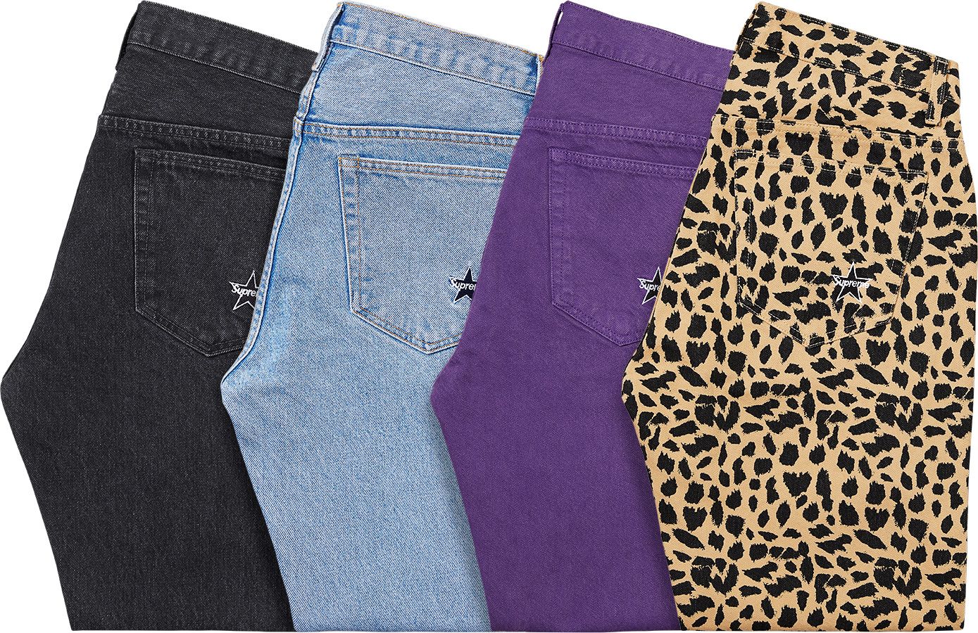 supreme Washed Regular Jean