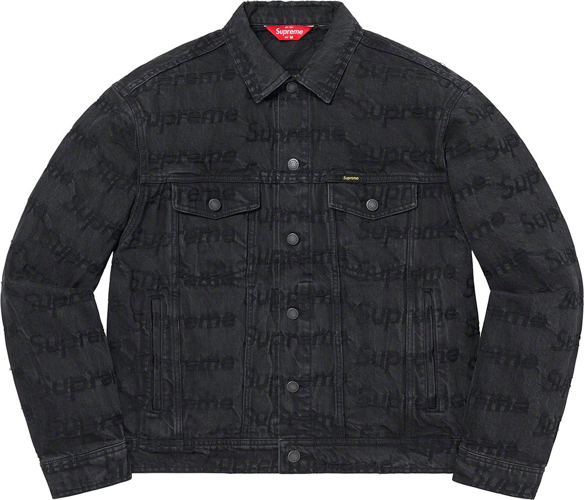 ジャケット・アウター Supreme Frayed Logos Denim TruckerJacket Frayed Logos Denim Trucker Jacket – Supreme