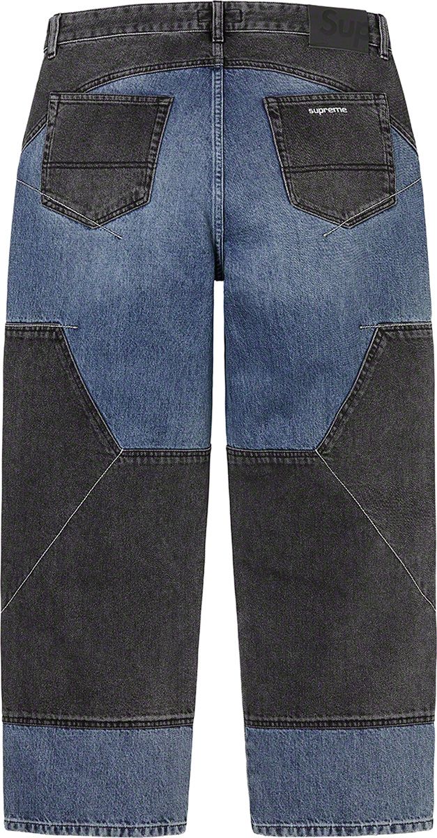 パンツ supreme 22aw 2-Tone Paneled Jean 2-Tone Paneled Jean – Supreme