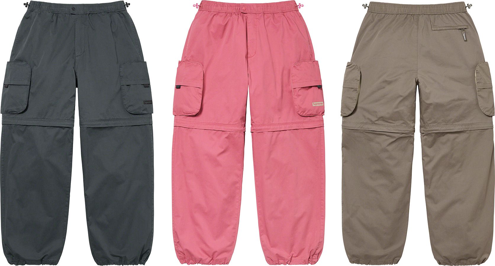 Cargo Zip-Off Cinch Pant – Supreme