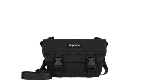 完全未開封】supreme Mini Messenger 上がる Bag Black