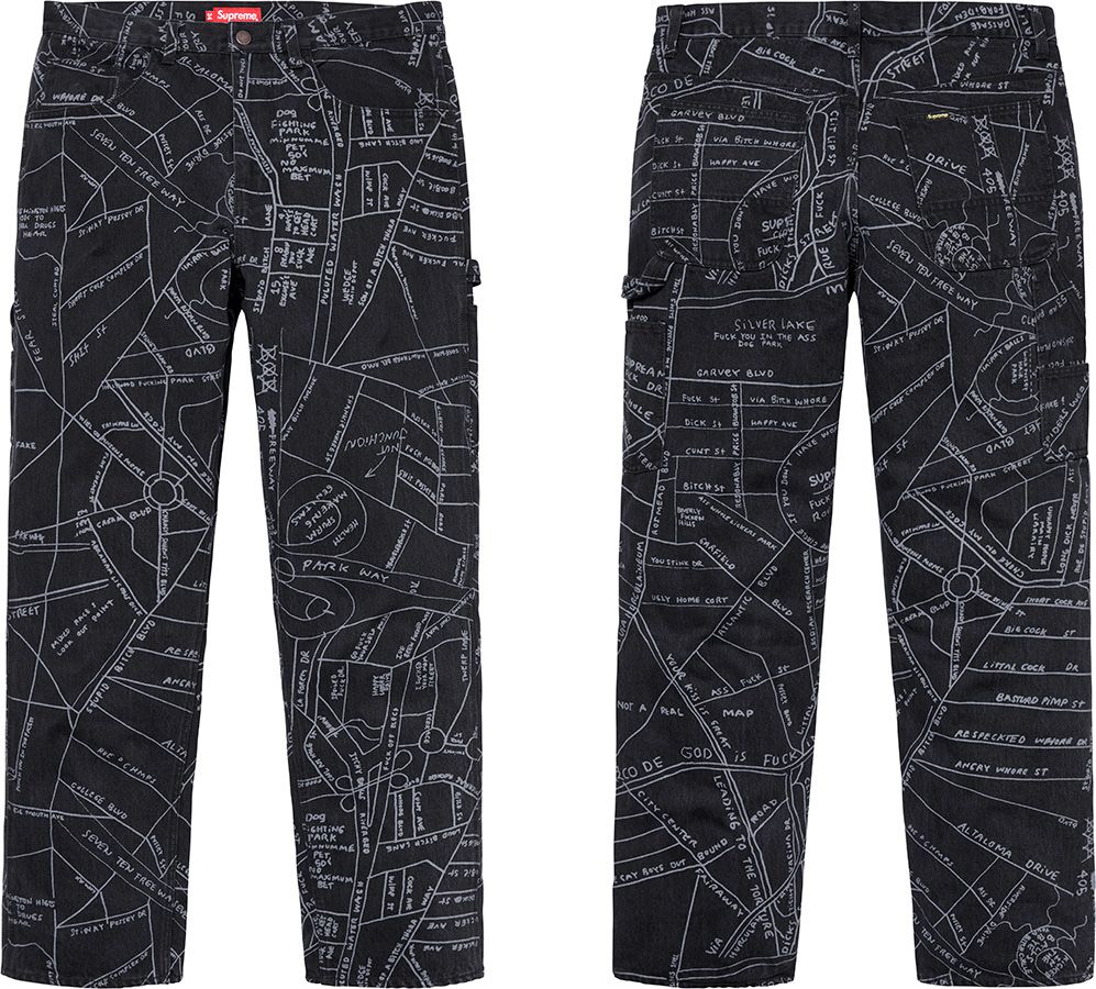 Logo Denim Turnout Jacket – Supreme