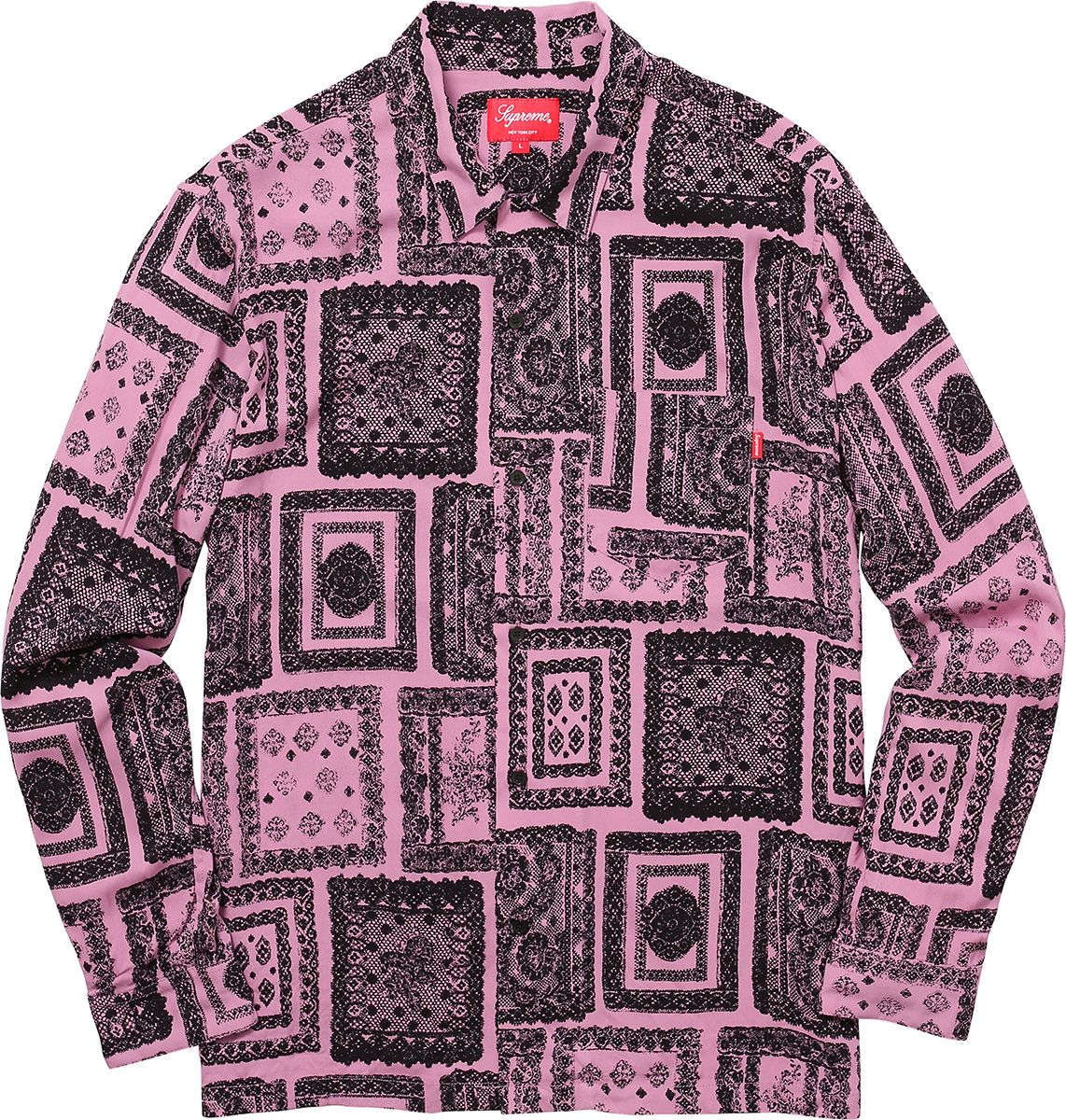 17ss Supreme Zapata Work Shirt ワークシャツ　L 17ss Supreme Zapata Work Shirt ワークシャツ L
