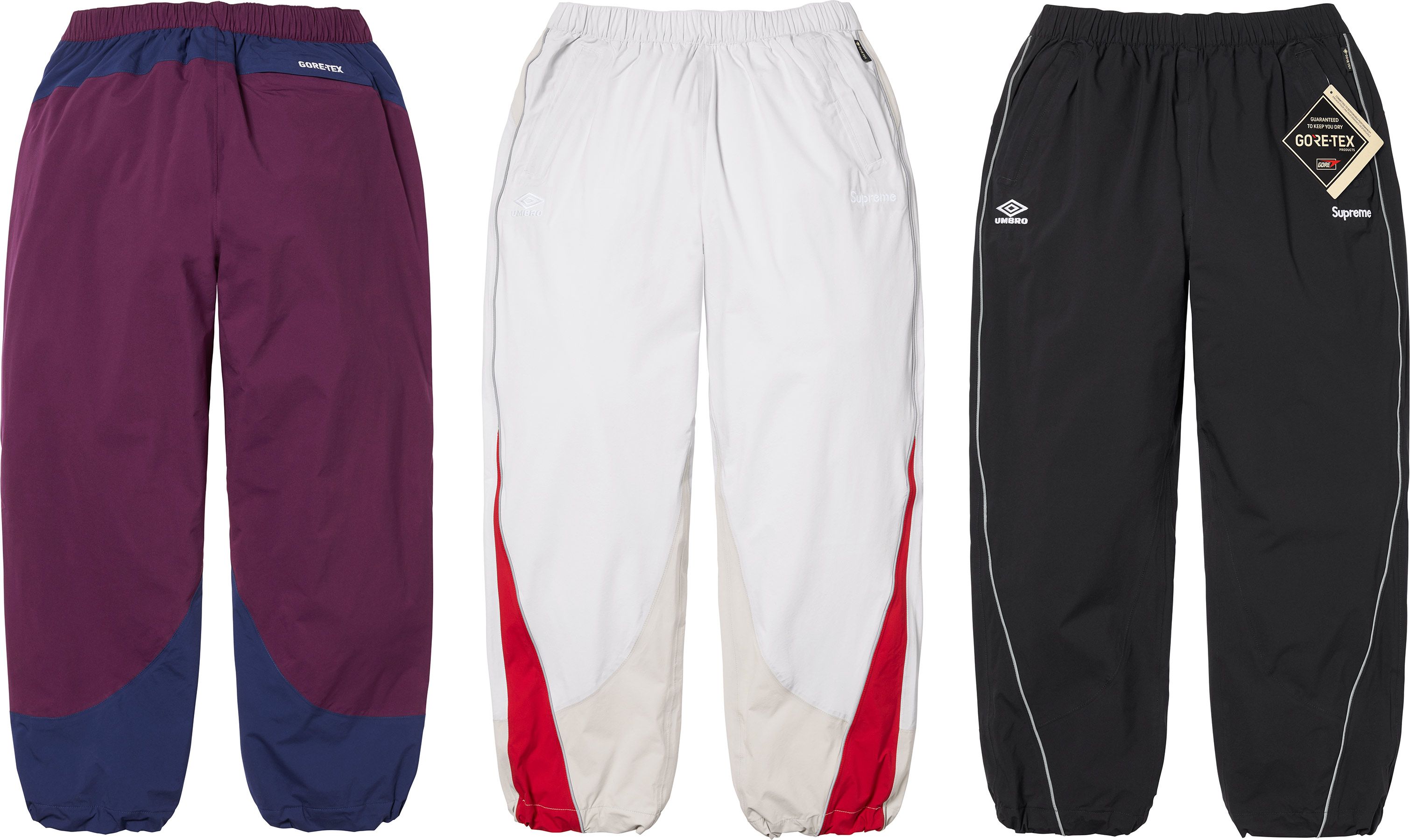パンツ Supreme Spellout Embroidered Track Pant Supreme Spellout-embroidered Track Pants | Grey | FARFETCH