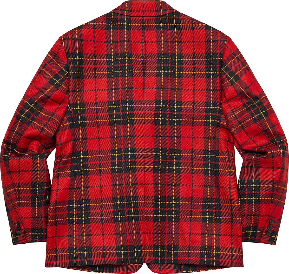 ジャケット・アウター supreme Tartan Wool Suit size M Supreme Tartan Wool Suit Red Men's - SS22 - US