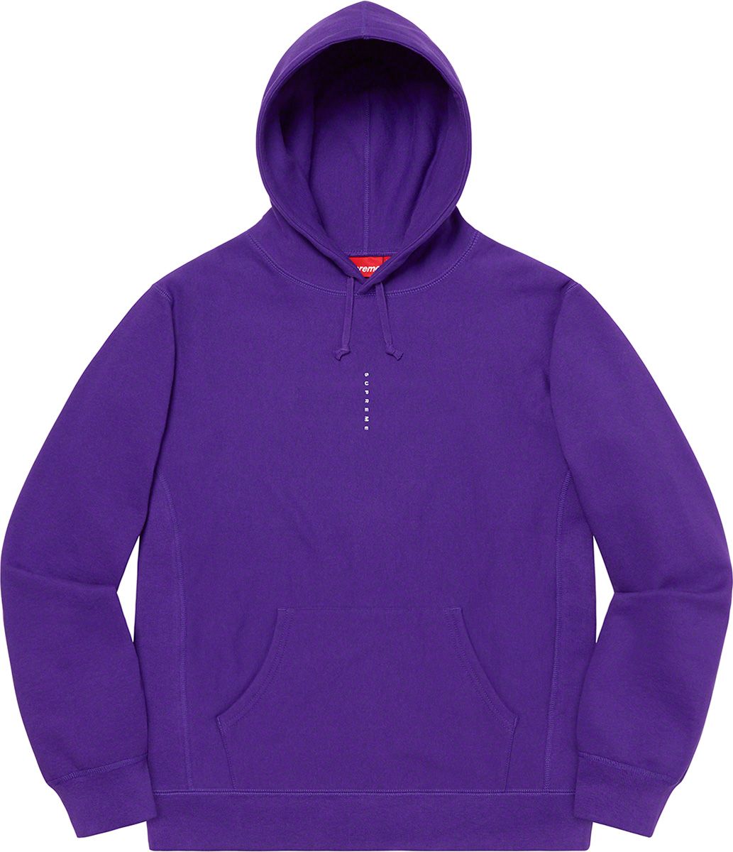 Supreme Micro Logo Hooded Sweatshirt マイクロロゴ フーディー Supreme Micro Logo Hooded Sweatshirt (FW24) - $158