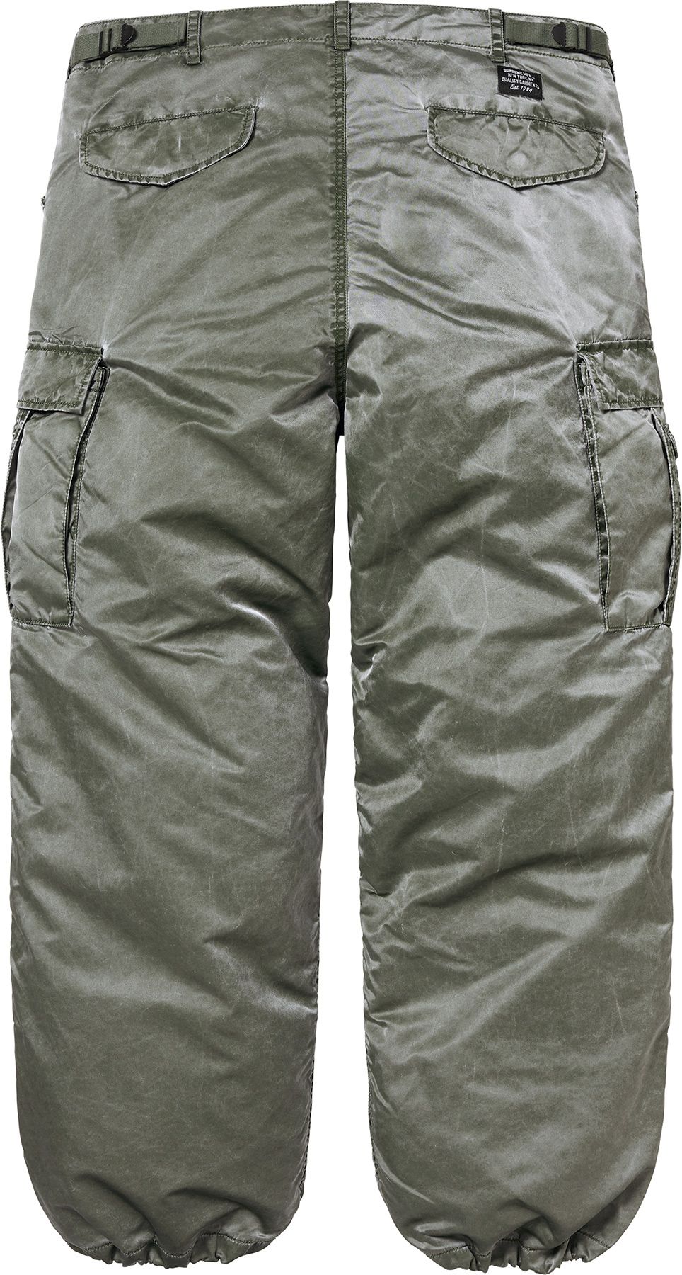 ★SCULPTOR★ Flight Pants Sage SC23A452GR Shape Sage Green Sculpted Foldover Waist Pants | Shape