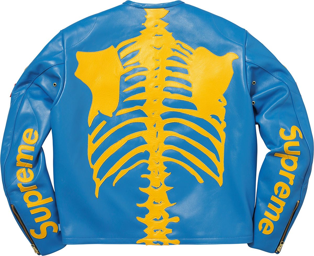 vanson supreme bone jacket こぐのぶ Supreme®/Vanson® Leather Bones Jacket – Supreme