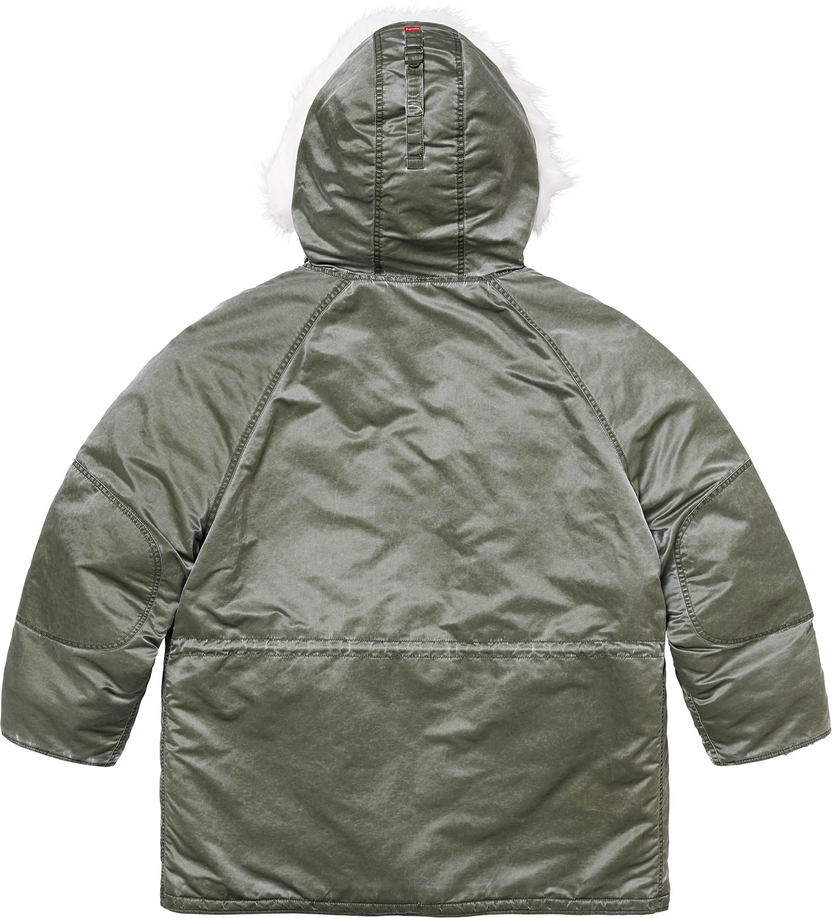 【値下げ】Washed Flight Satin N-3B Parka Fall/Winter 2024 Preview – Supreme