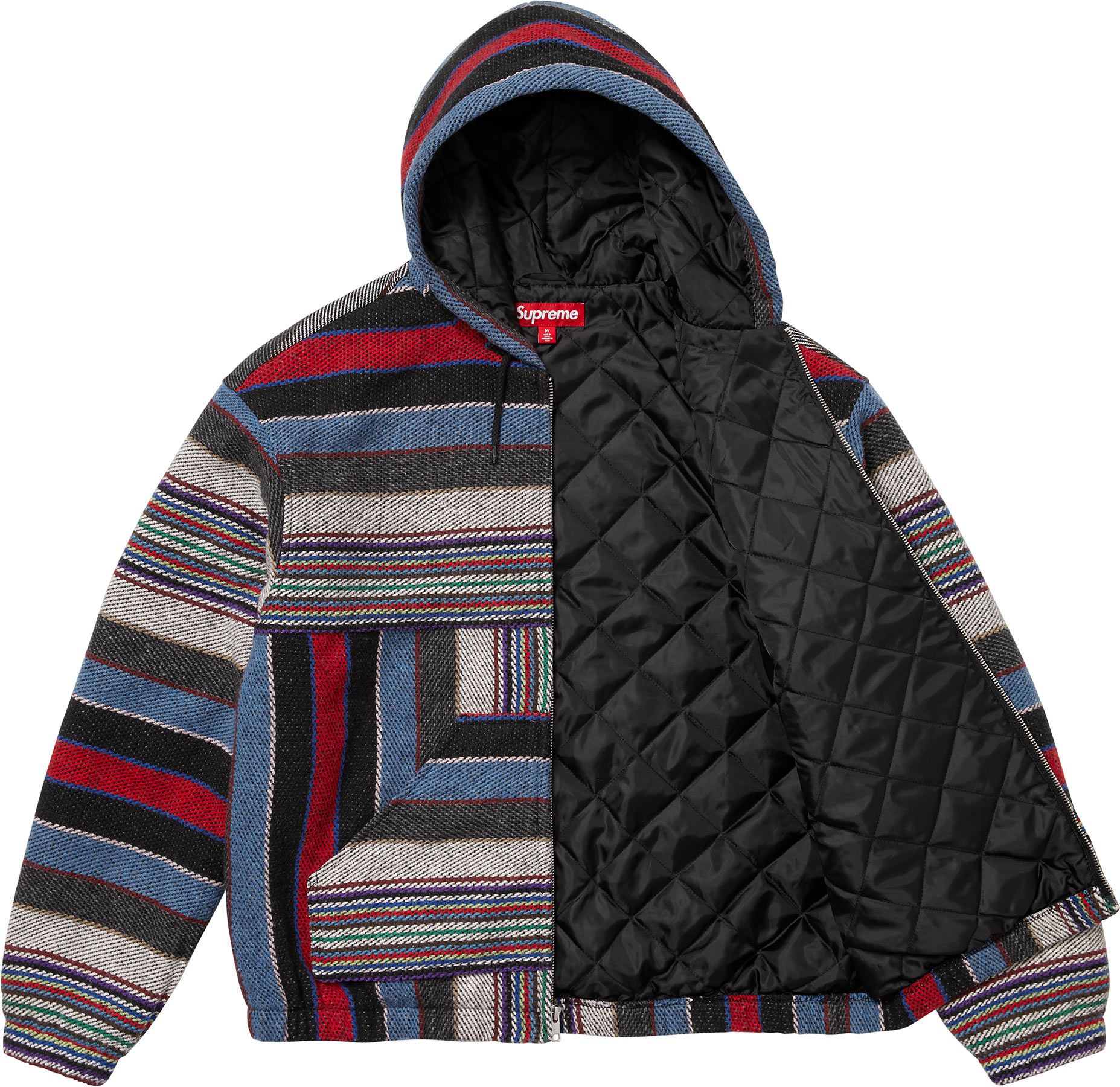 ★25SS WEEK4★Supreme Woven Stripe Hooded Jacket Spring/Summer 2025 Preview – Supreme
