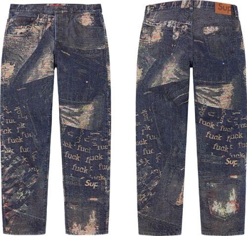 supreme Archive Denim Regular Jean