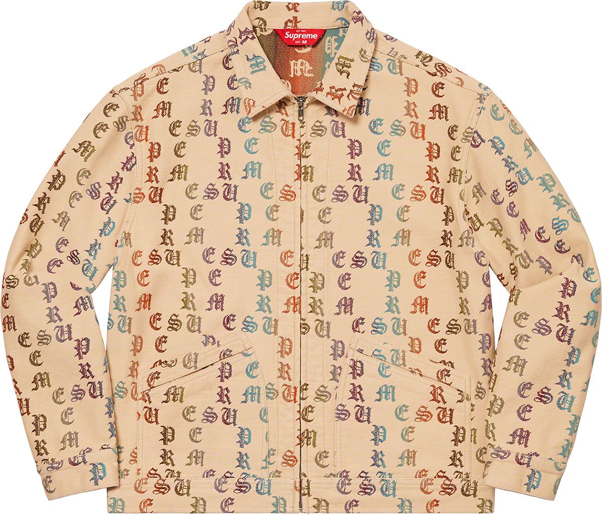 radiall ラディアル　supreme wheel work jacket Radial Embroidered Denim Trucker Jacket – Supreme