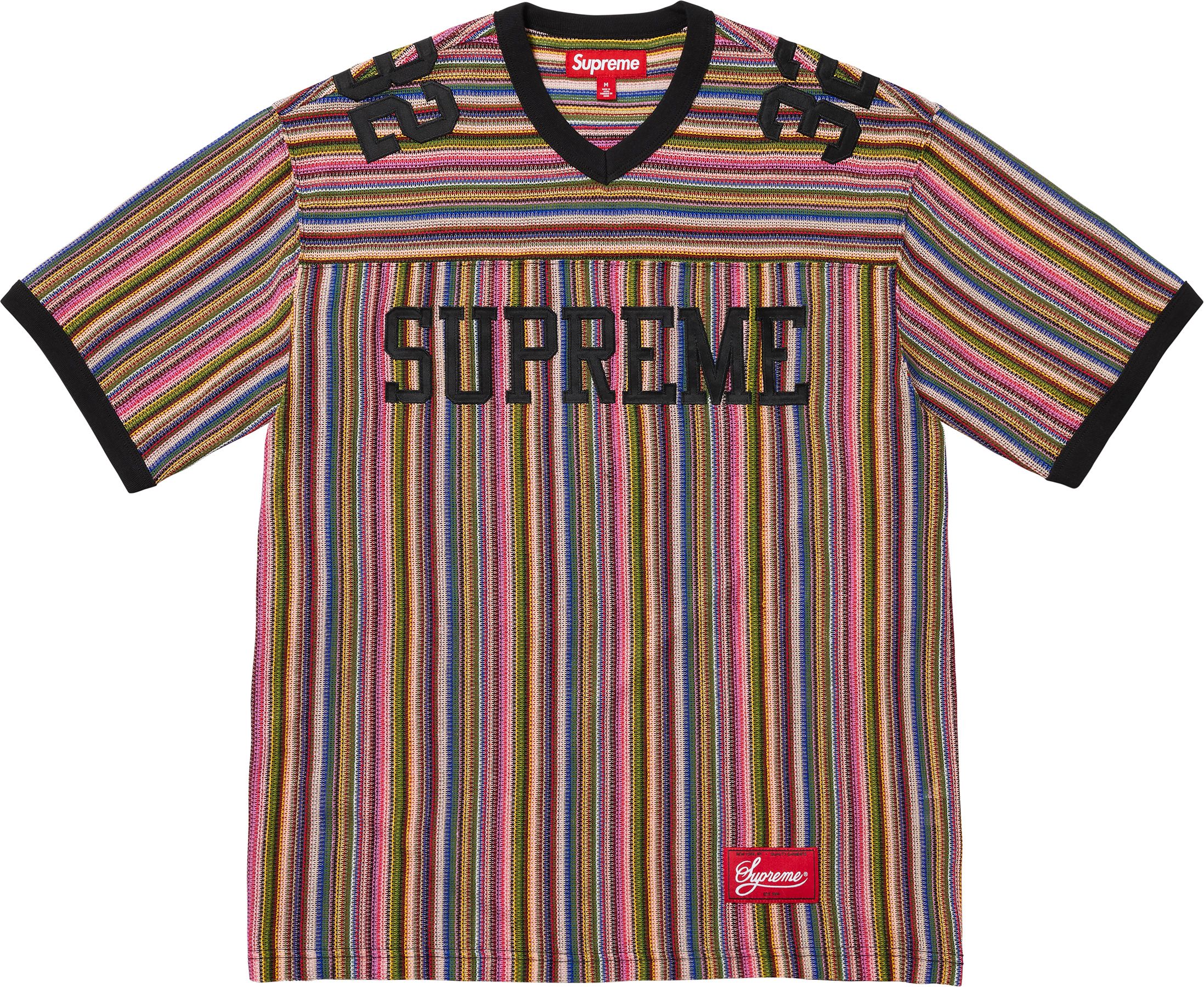 Saritasneakers | Supreme Open Knit Football Top ✔️🏈 Black