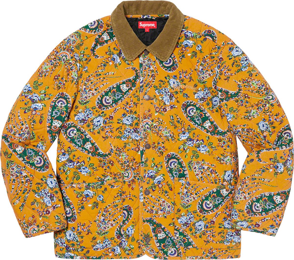 Quilted Paisley Jacket – Supreme