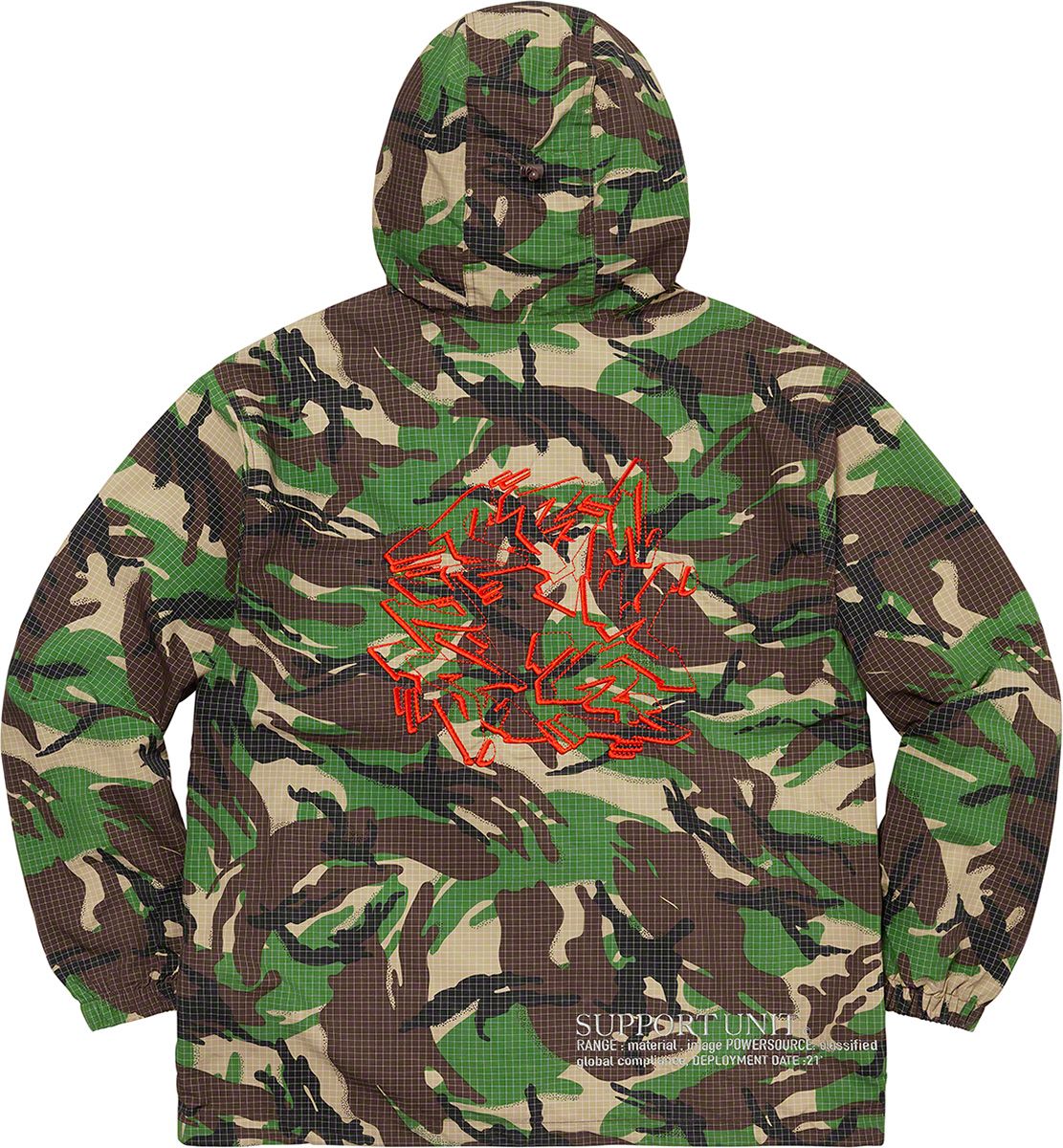 シュプリーム　Support Unit Nylon Ripstop Jacket Support Unit Nylon Ripstop Jacket – Supreme