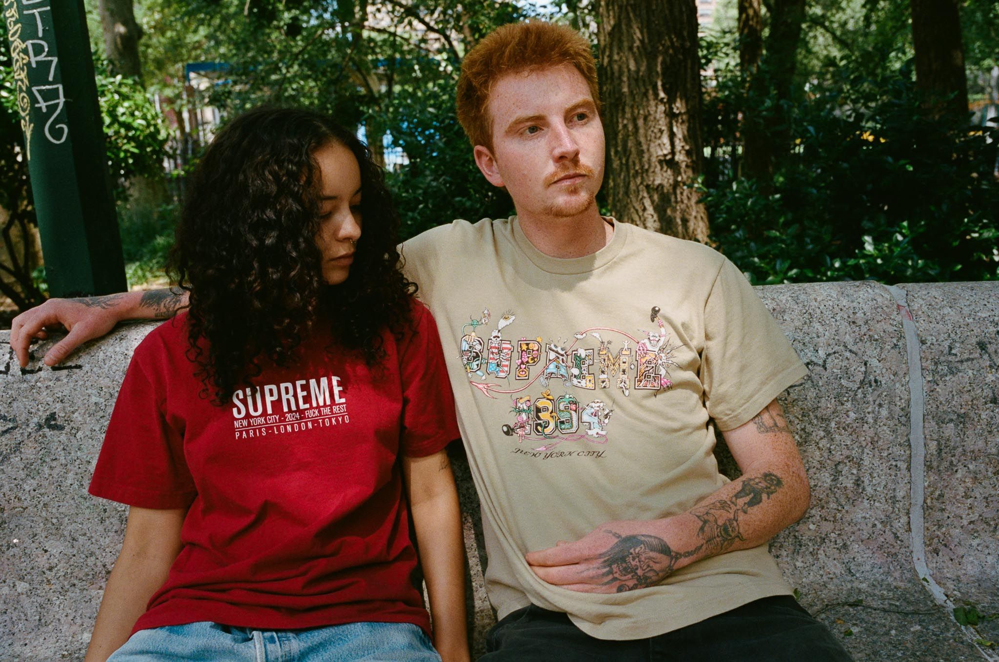Supreme - supreme rocks tee サマーtシャツ summer tee Supreme Rocks Tee (SS18) - $36
