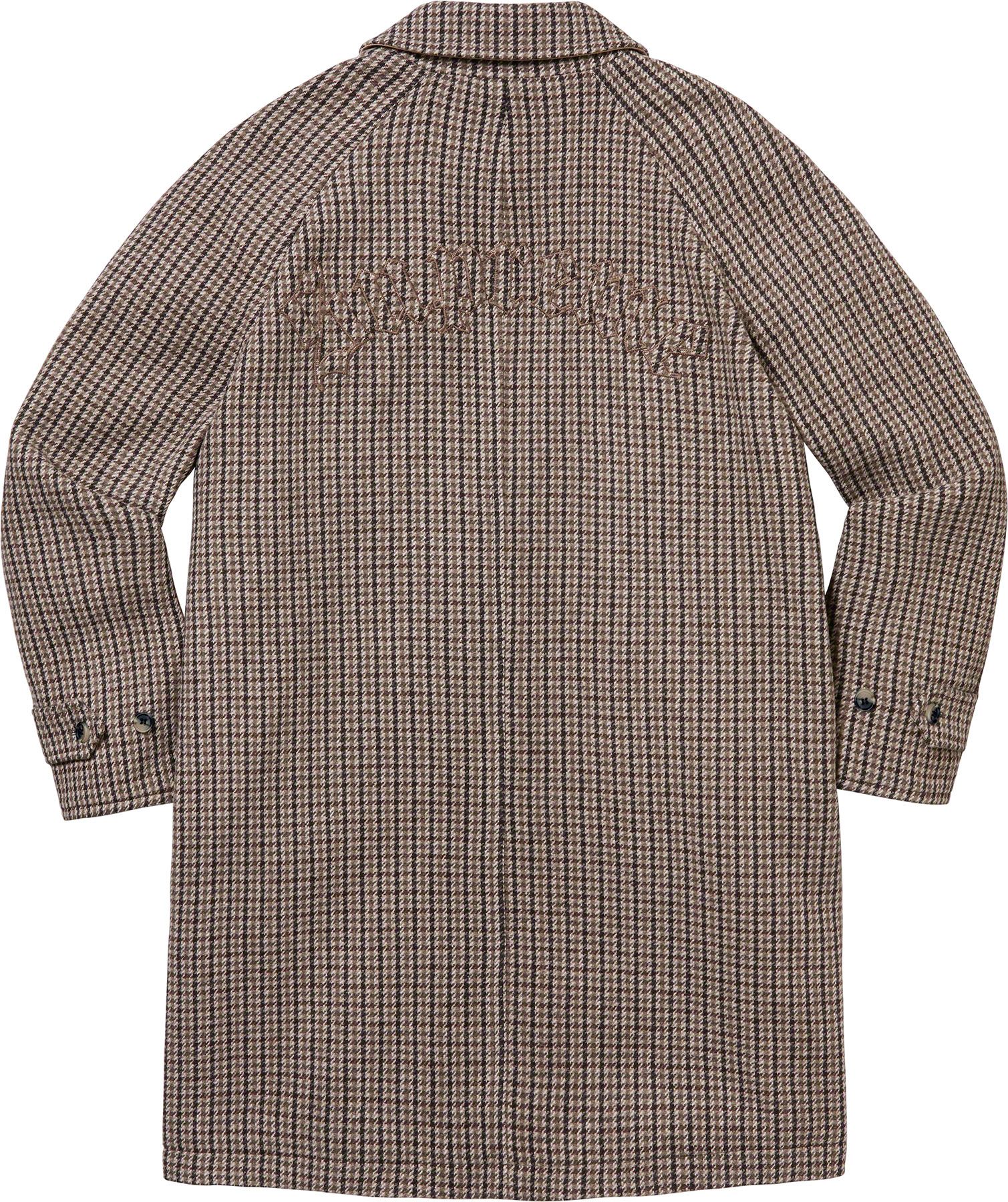 ジャケット・アウター supreme reversible houndstooth overcoat Supreme Reversible Houndstooth Overcoat (FW23) - $798