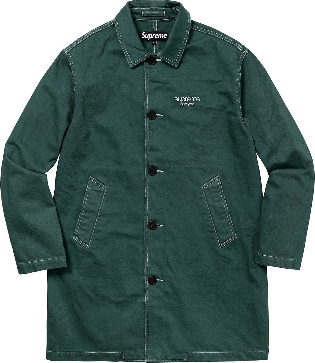 Washed Work Trench Coat – Supreme